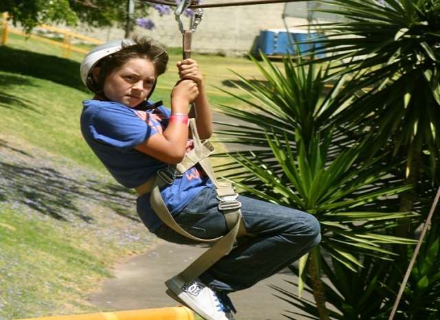 adrenalina en tirolesas